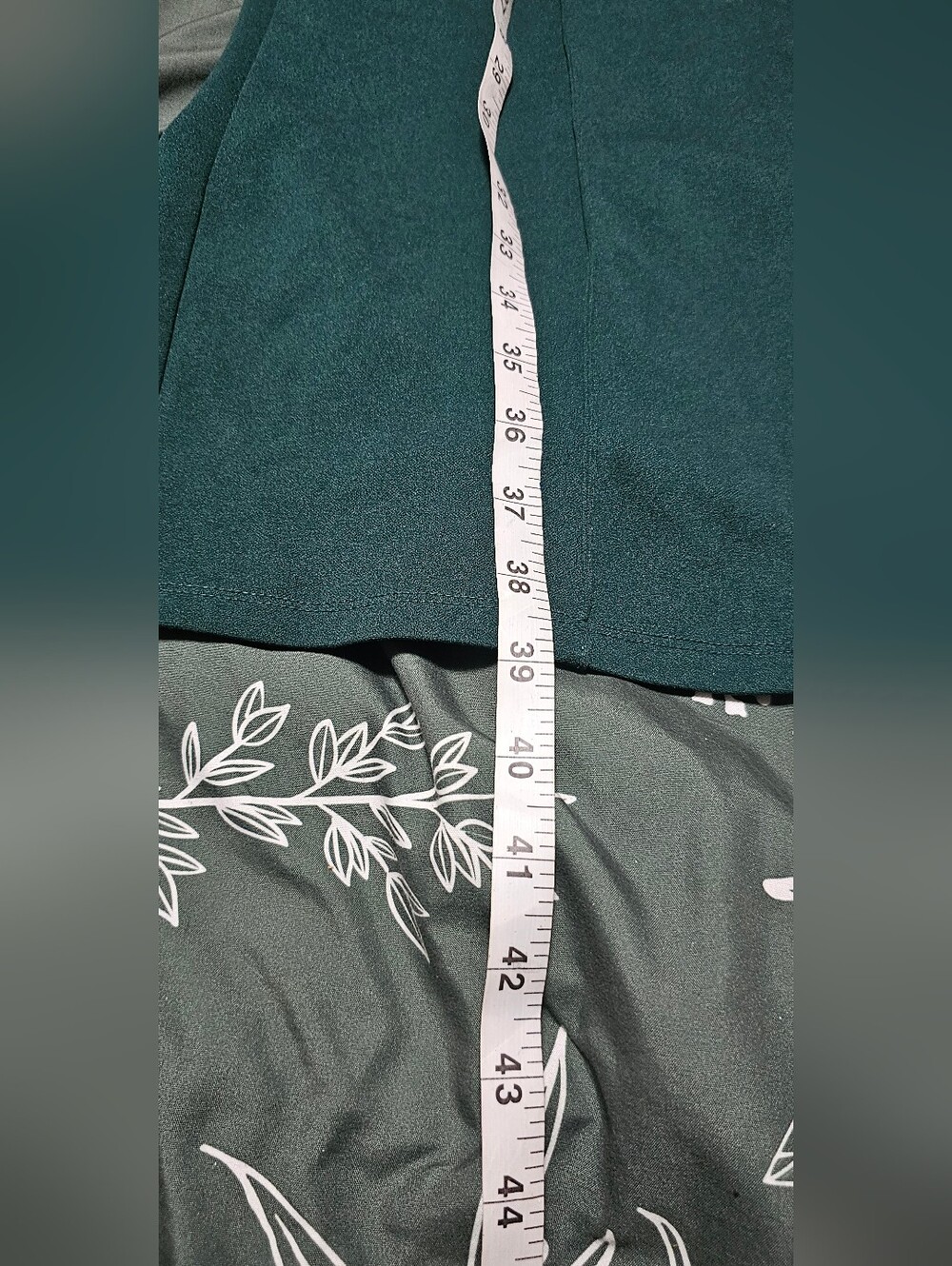 Dark Green Flare Pants - Picture 6 of 6